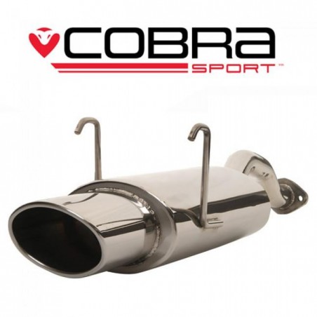 Honda Civic Type R (EP3) 2000-06 Cobra Sport / Rear Exhaust with Oval Tailpipe