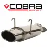 Honda Civic Type R (EP3) 2000-06 Cobra Sport / Rear Exhaust with Oval Tailpipe