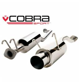 Honda Civic Type R (EP3) 2000-06 Cobra Sport / Cat Back Exhaust with Round Tailpipe