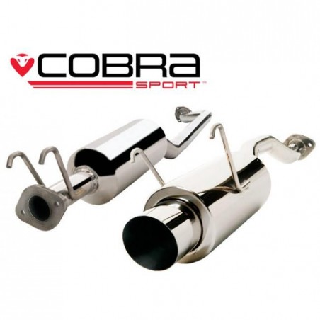 Honda Civic Type R (EP3) 2000-06 Cobra Sport / Cat Back Exhaust with Round Tailpipe