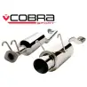 Honda Civic Type R (EP3) 2000-06 Cobra Sport / Cat Back Exhaust with Round Tailpipe