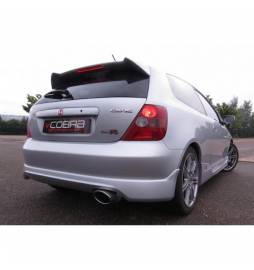 Honda Civic Type R (EP3) 2000-06 Cobra Sport / Cat Back Exhaust with Oval Tailpipe