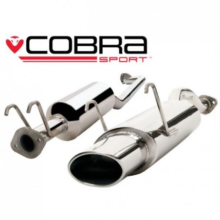 Honda Civic Type R (EP3) 2000-06 Cobra Sport / Cat Back Exhaust with Oval Tailpipe