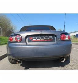 Mazda MX-5 Mk3 (NC) 2005-14 Cobra Sport / Rear Exhaust (Race Type - Louder)
