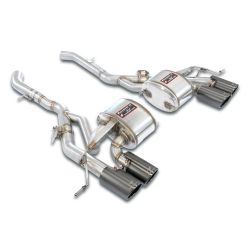 Silencioso trasero derecho OO100-izquierdo OO100 "Gun Metal Grey", con válvula (527646) · Supersprint BMW M3 G80 (desde 2021)
