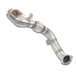 Kit downpipe turbo + catalizador metálico derecho (sustituye primary and secundario catalizador) Accepts de serie tertiary catal
