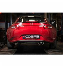 Mazda MX-5 Mk4 (ND) 2015- Cobra Sport / Cat Back Exhaust (Resonated)