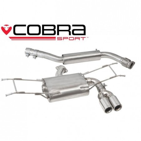 Mazda MX-5 Mk4 (ND) 2015- Cobra Sport / Cat Back Exhaust (Resonated)