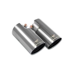 Kit colas de escape derecho-izquierdo "Racing-Gun Metal Grey" O90 (831846) · Supersprint Mini F56 (2013-2024)