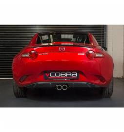 Mazda MX-5 Mk4 (ND) 2015- Cobra Sport / Centre Exit Cat Back Exhaust (Resonated)