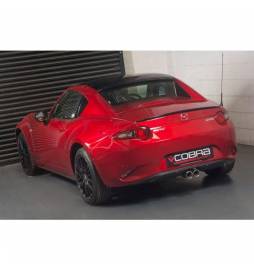 Mazda MX-5 Mk4 (ND) 2015- Cobra Sport / Centre Exit Cat Back Exhaust (Resonated)