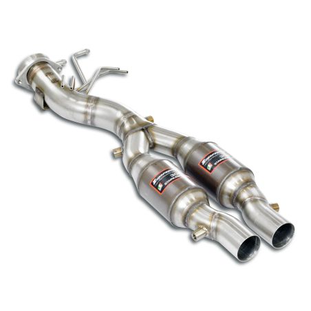 "Y-Pipe" con catalizador metálico derecho-izquierdo (elimina el GPF) (776932) · Supersprint Audi RS3 8V (2015-2020)