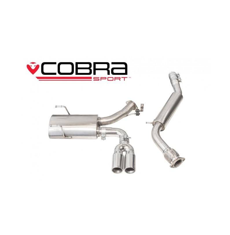 Mazda MX-5 Mk4 (ND) 2015- Cobra Sport / Centre Exit Cat Back Exhaust (Resonated)