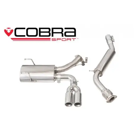 Mazda MX-5 Mk4 (ND) 2015- Cobra Sport / Centre Exit Cat Back Exhaust (Resonated)