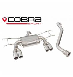 Mazda MX-5 Mk4 (ND) 2015- Cobra Sport / Dual Exit Cat Back Exhaust (Non-Resonated)