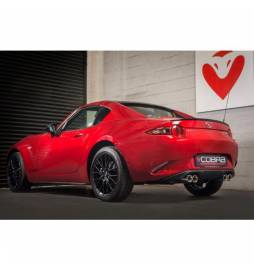 Mazda MX-5 Mk4 (ND) 2015- Cobra Sport / Dual Exit Cat Back Exhaust (Resonated)