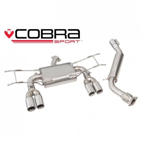 Mazda MX-5 Mk4 (ND) 2015- Cobra Sport / Dual Exit Cat Back Exhaust (Resonated)