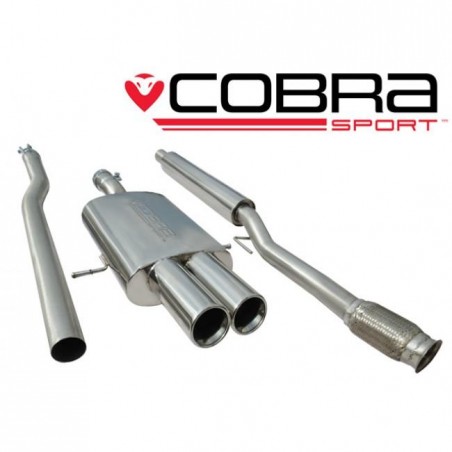 Mini Mk2 Cooper S (R56 & R57) 2006-2013 /Cat Back Exhaust (Resonated)