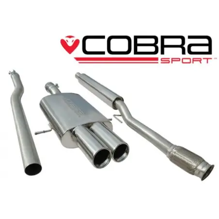 Mini Mk2 Cooper S (R56 & R57) 2006-2013 /Cat Back Exhaust (Resonated)