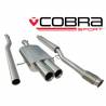 Mini Mk2 Cooper S (R56 & R57) 2006-2013 /Cat Back Exhaust (Resonated)