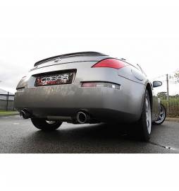 Nissan 350Z (2003-09) Cobra Sport /Centre & Rear Exhausts (Resonated)