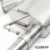 Nissan 350Z (2003-09) Cobra Sport /Centre & Rear Exhausts (Resonated)