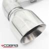 Nissan 350Z (2003-09) Cobra Sport /Centre & Rear Exhausts (Resonated)