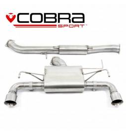 Nissan 350Z (2003-09) Cobra Sport /Centre & Rear Exhausts (Resonated)