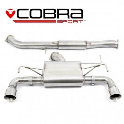 Tramo central y silenciador trasero Cobra Sport Nissan 350Z