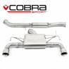 Nissan 350Z (2003-09) Cobra Sport /Centre & Rear Exhausts (Resonated)