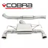 Nissan 350Z (2003-09) Cobra Sport /Centre & Rear Exhausts (Resonated)