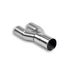 Tubo conexión "Y" para OEM catalizador (768423) · Supersprint Audi TT 8J (2006-2014)