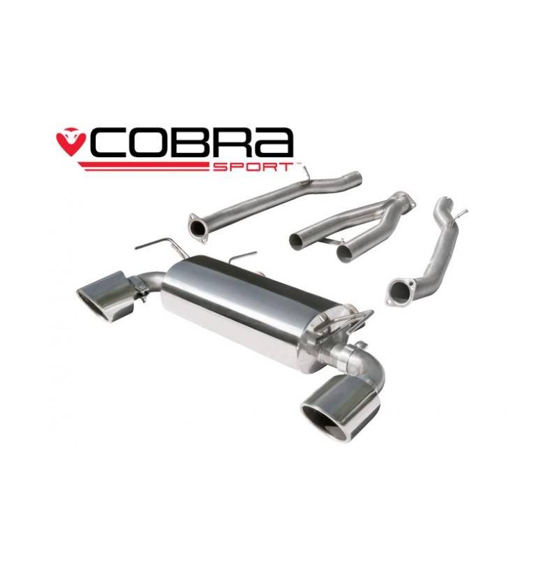 Nissan 370Z (2009-) Cobra Sport / Centre & Rear Exhausts Nissan 370Z (2009-) Cobra Sport / Centre & Rear Exhausts