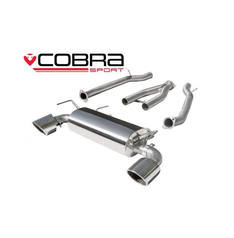 Nissan 370Z (2009-) Cobra Sport / Centre & Rear Exhausts