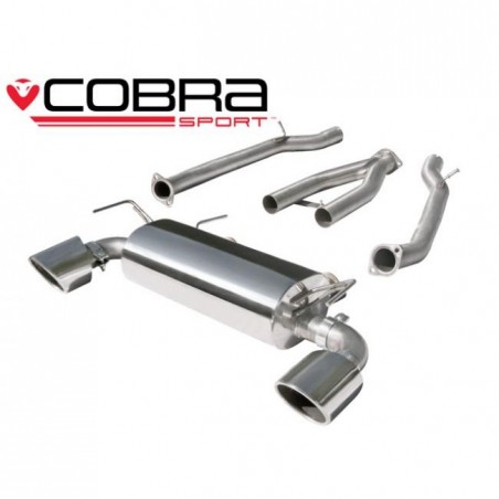 Nissan 370Z (2009-) Cobra Sport / Centre & Rear Exhausts
