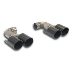 Kit colas de escape Derecha-Izquierda OO90 "Gun Metal Grey" (982146) · Supersprint BMW X6 E71 (2008-2014)