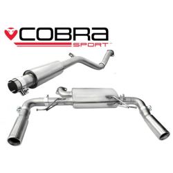 Escape cat-back Cobra Sport Renault Clio 3 RS 197 CV (2006-2009)