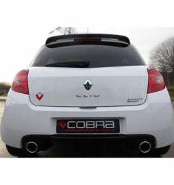 Clio RS 200 2.0 16V (2009-12) Cobra Sport / Cat Back Exhaust (Non-Resonated)
