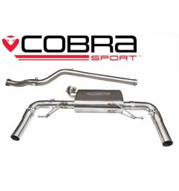 Clio RS 200 2.0 16V (2009-12) Cobra Sport / Cat Back Exhaust (Non-Resonated)
