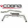 Clio RS 200 2.0 16V (2009-12) Cobra Sport / Cat Back Exhaust (Resonated)