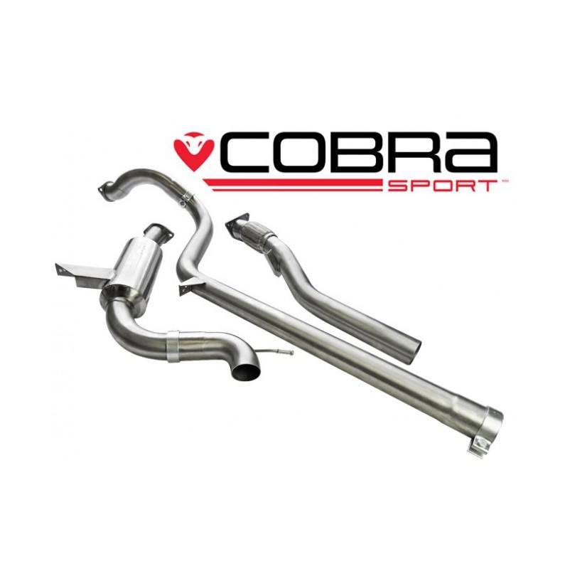 Megane RS 250 & 265 (2009-) Cobra Sport / Cat Back Exhaust (Non-Resonated)