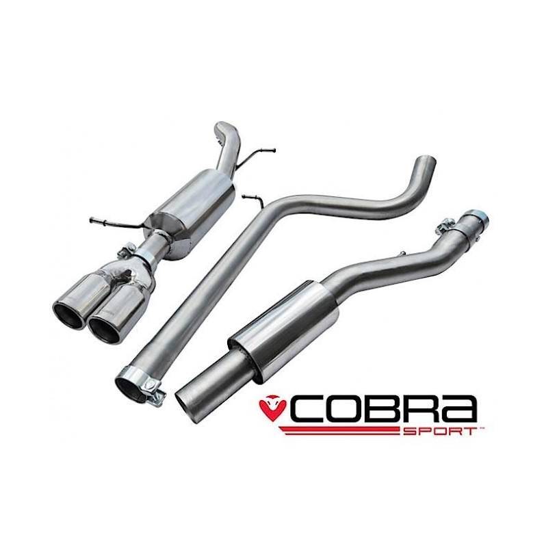 Seat Ibiza FR 1.4 TSI (2010-14) Cobra Sport / Cat Back Exhaust (Resonated)