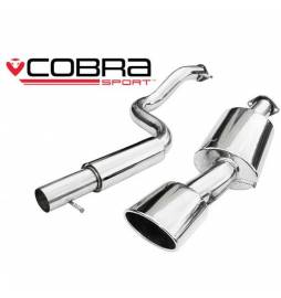 Seat Leon Cupra 1.8T (1M-Mk1) 1999-2005 Cobra Sport / Cat Back Exhaust (Resonated)