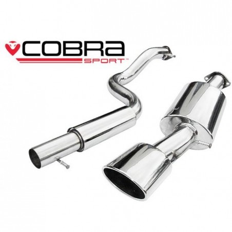 Seat Leon Cupra 1.8T (1M-Mk1) 1999-2005 Cobra Sport / Cat Back Exhaust (Resonated)