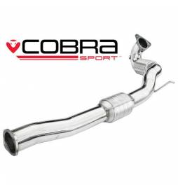 Seat Leon Cupra R (1M-Mk1) 2002-05 Cobra Sport / Front Pipe & High Flow Catalyst (2.5 Bore)