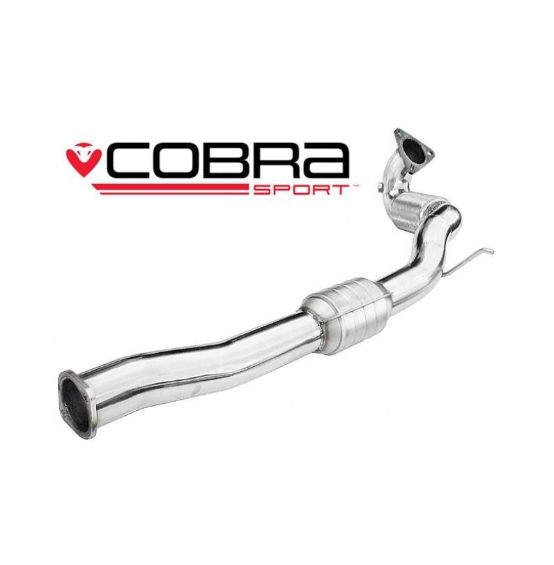 Seat Leon Cupra R (1M-Mk1) 2002-05 Cobra Sport / Front Pipe & High Flow Catalyst (2.5 Bore) Seat Leon Cupra R (1M-Mk1) 2002-05 Cobra Sport / Front Pipe & High Flow Catalyst (2.5 Bore)