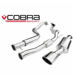 Seat Leon Cupra R (1M-Mk1) 2002-05 Cobra Sport / Turbo Back Exhaust (3  Bore) (Sports Catalyst / Resonater)