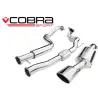 Seat Leon Cupra R (1M-Mk1) 2002-05 Cobra Sport / Turbo Back Exhaust (3  Bore) (Sports Catalyst / Resonater)