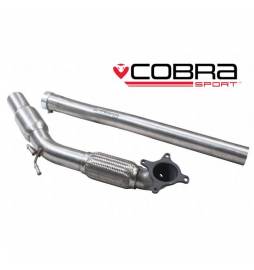 Seat Leon FR 2.0 FSI 200-211PS (1P-Mk2) 2006-13 Cobra Sport / Front Pipe & High Flow Catalyst