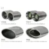 Seat Leon FR 2.0 FSI 200-211PS (1P-Mk2) 2006-13 Cobra Sport / Cat Back Exhaust (Resonated)